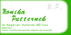 monika putternek business card